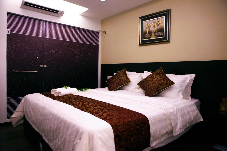 room at J suites new hotel in Kuala Terengganu