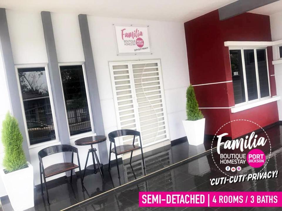 family holiday bungalow Port Dickson