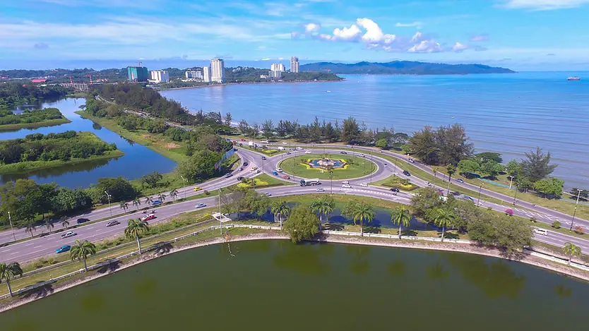 Kota kinabalu roundabout 
