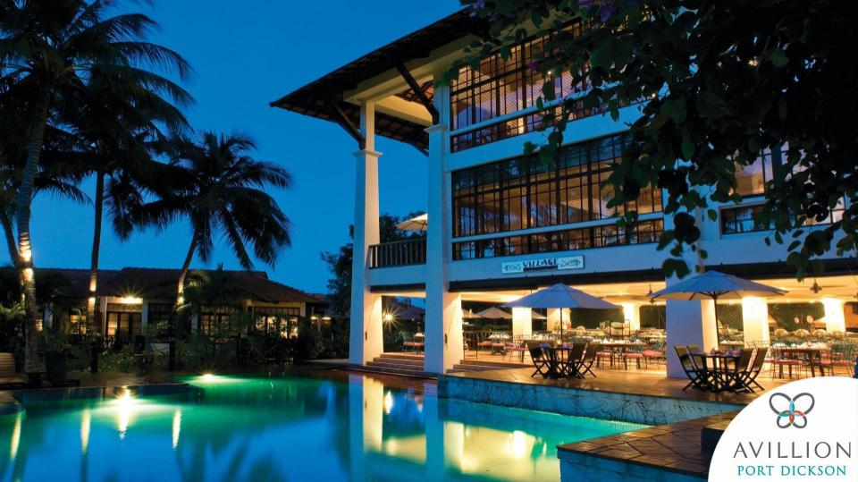 water chalet avillion port dickson