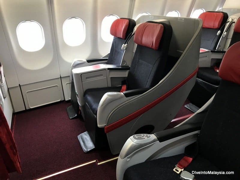 Air Asia business class row 1