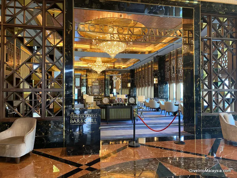 Sunway Resort Gordon Ramsay Bar & Grill.