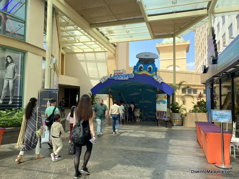 Sunway Lagoon entrance next to Sunway Resort