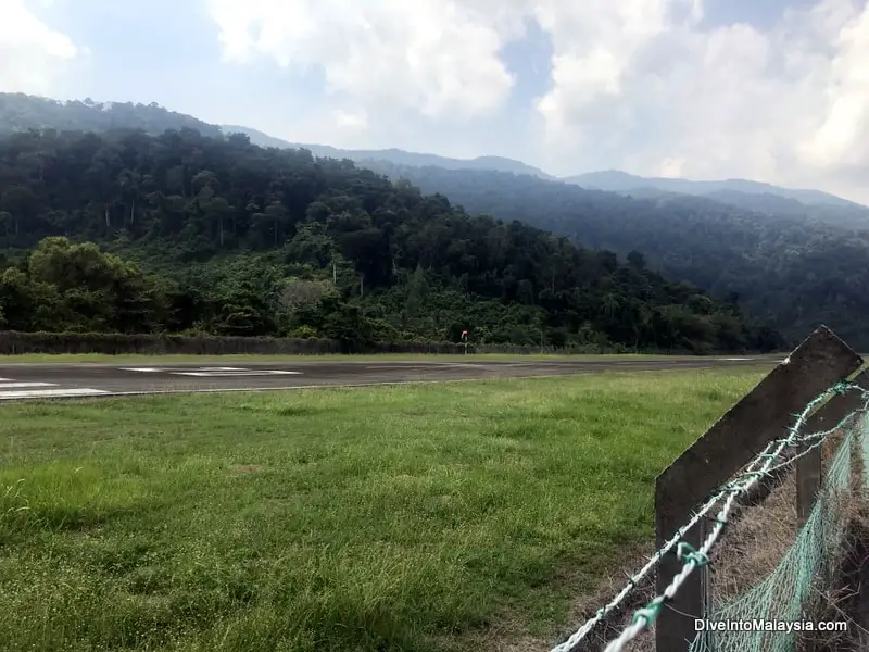 how to go tioman by flight at the Airport in Tioman Island