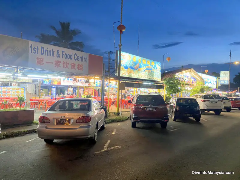 Jalan Chen Fook seafood restaurants in Tawau