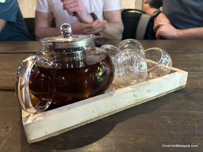 food tours Penang first stop tea