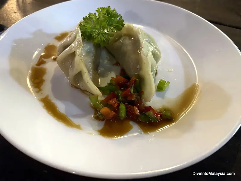 food tours Penang first stop gyoza