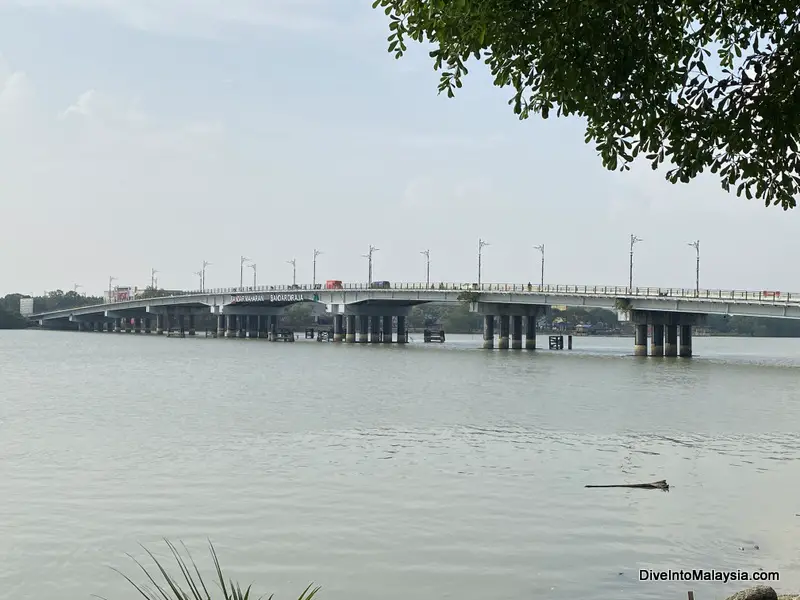 Sultan Ismail Bridge Muar Johor