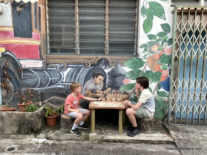 Muar Johor street art