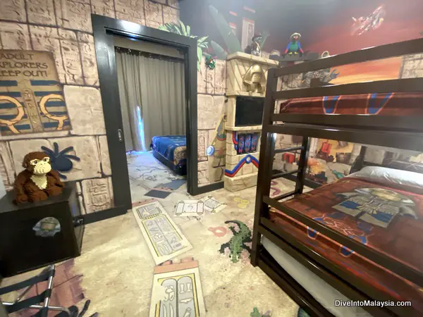Legoland Hotel Malaysia Adventure themed room Kids room