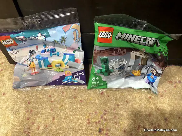 Legoland Hotel Malaysia minecraft and friends lego in chest