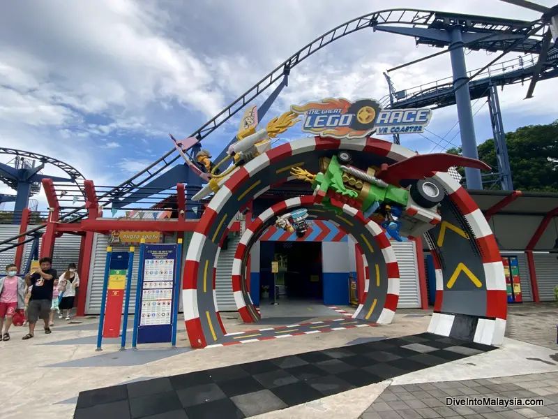 Legoland Malaysia The Great Lego Race VR Coaster