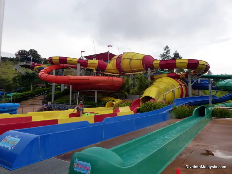 Legoland Malaysia Water Park water slides