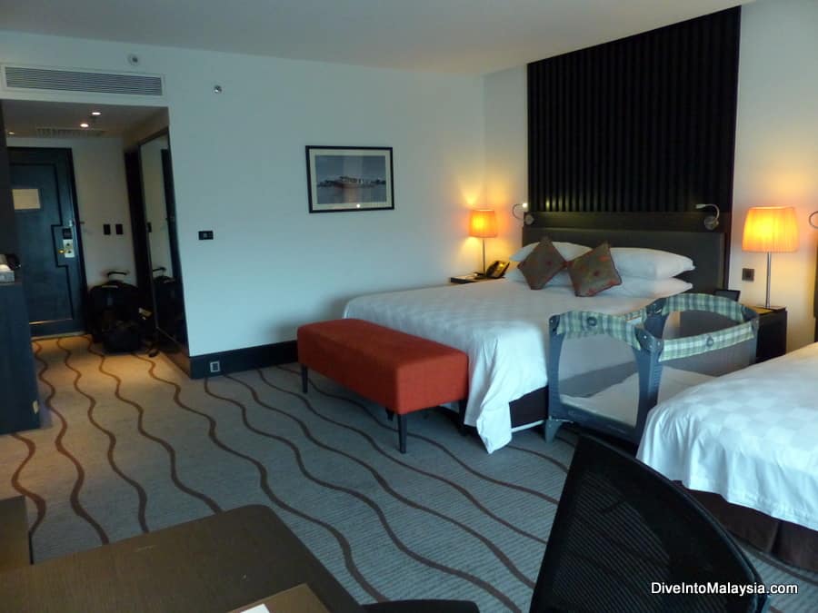 Our family room at Sama Sama KL Airport