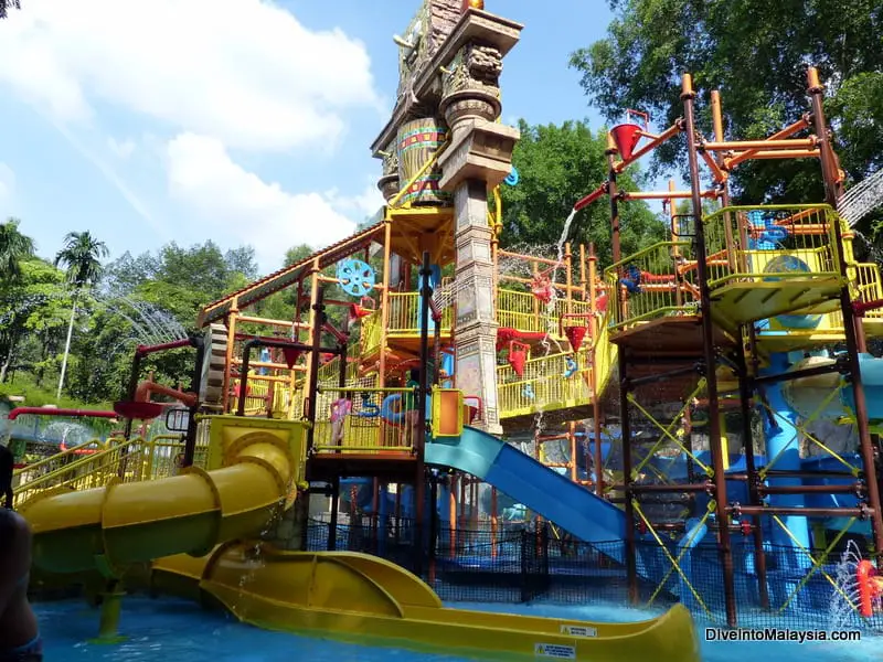 Captain's Splash Adventure , the massive water playground at Sunway Lost Lagoon