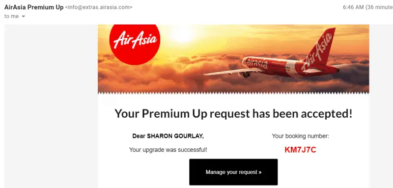 airasia upgrade to business, AirAsia premium flatbed price
