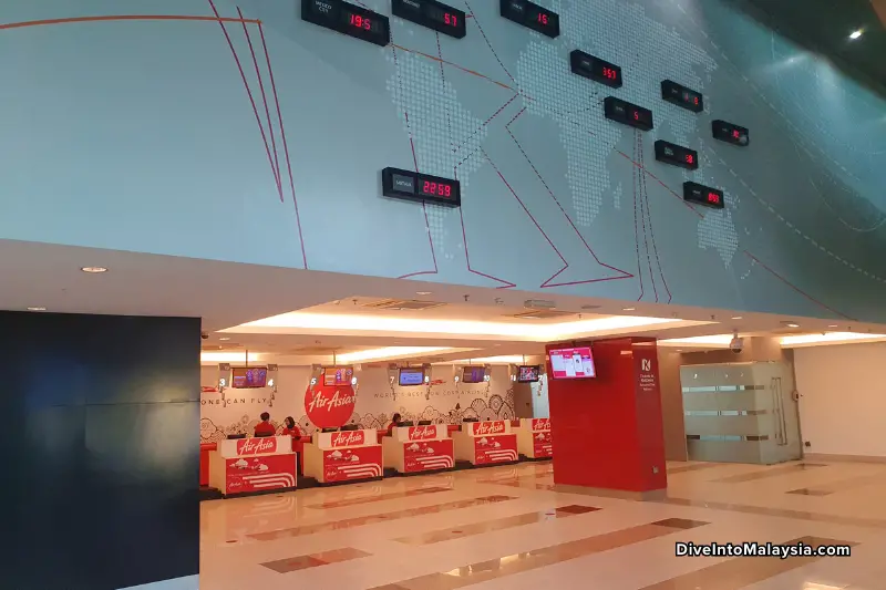 KidZania Kuala Lumpur Check-in counter