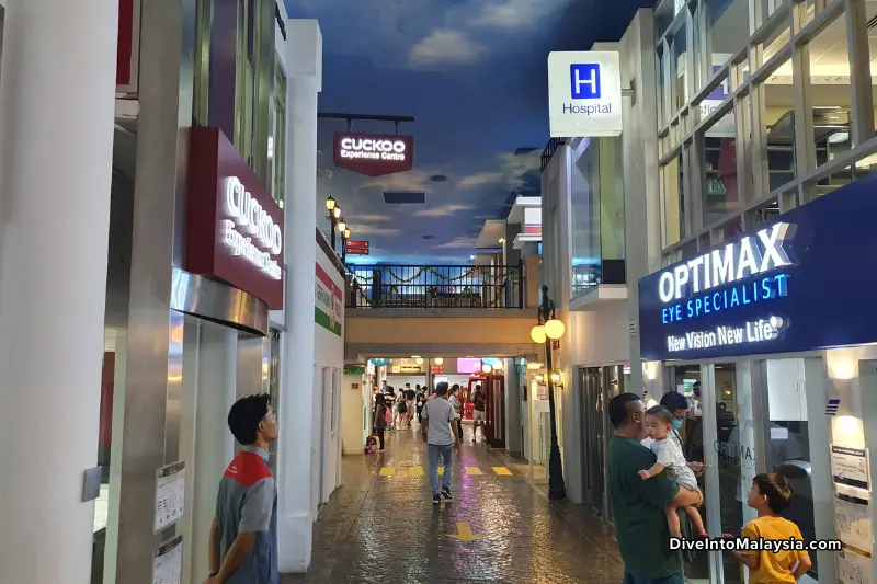 KidZania Kuala Lumpur Hospital and eye clinic